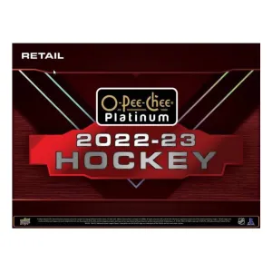 NHL - 2022/23 O-Pee-Chee Platinum Hockey Blaster Trading Cards (Display of 6)