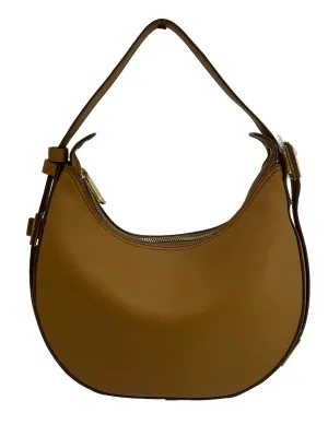 Nina Crescent Bag In Caramel