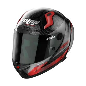 Nolan - X-804 RS Carbon/Red Hot Lap Helmet