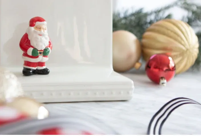 Nora Fleming Father Christmas Mini