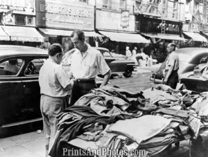NY Garments Sidewalk Sale 40s  3985