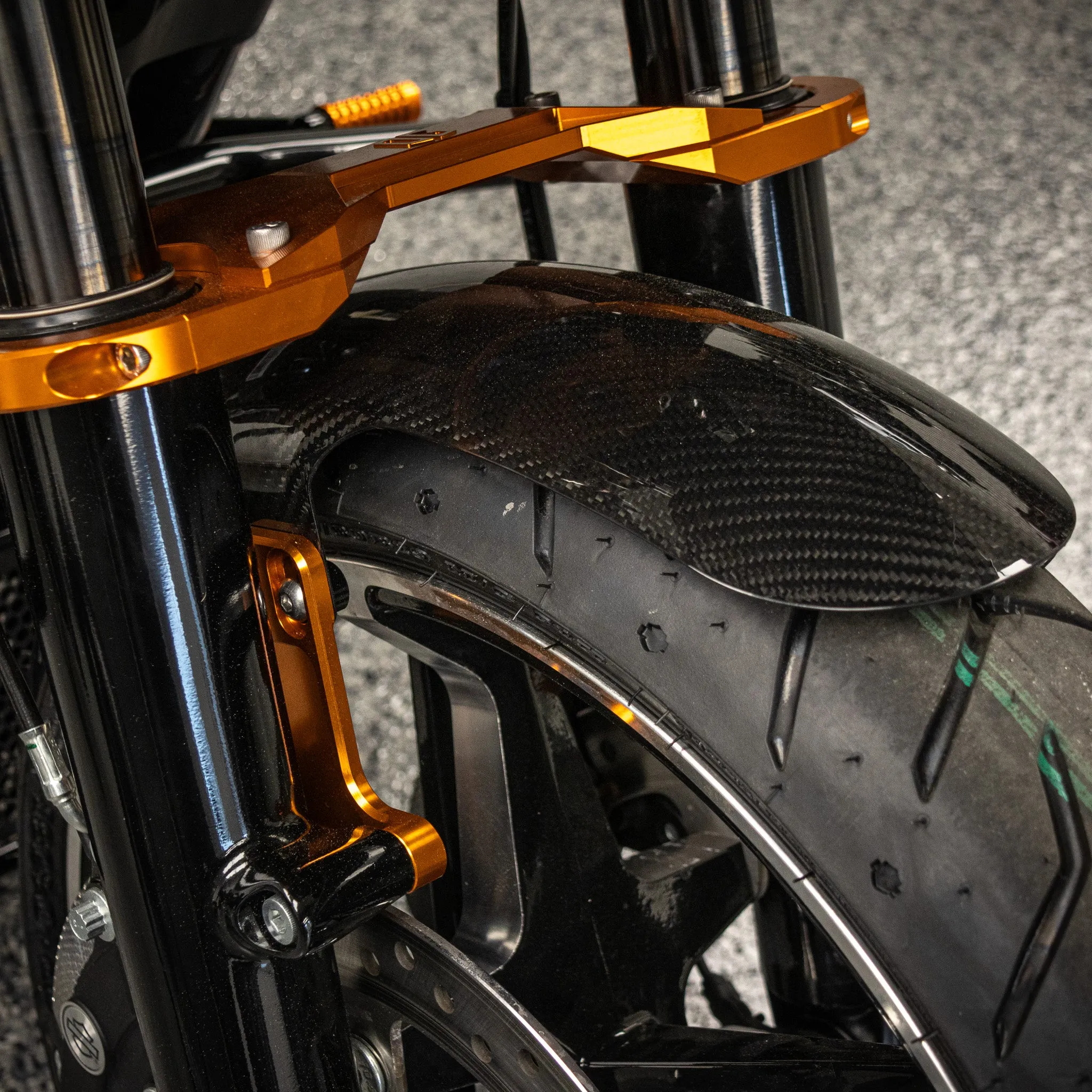 OG Bagger Shorty Carbon Fiber Fender Kit - 2024 to present models