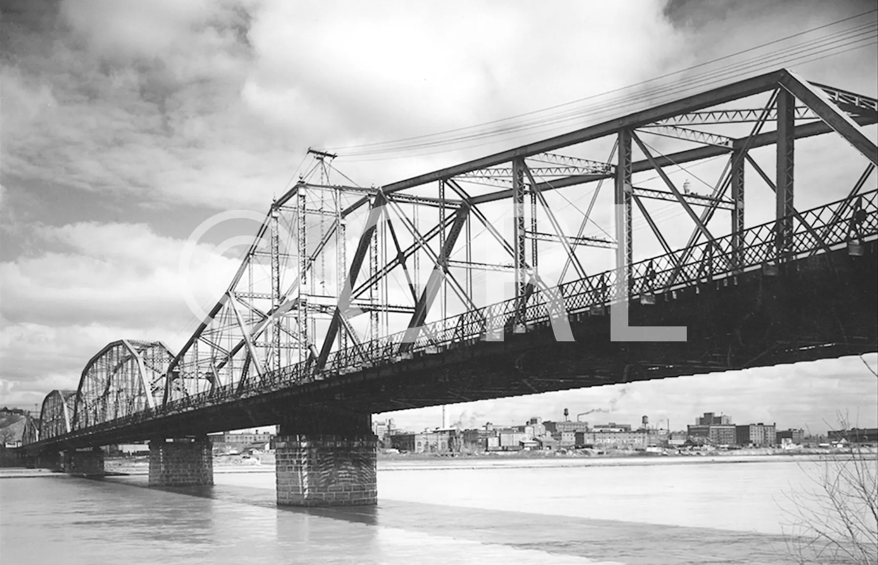 Old Combination Bridge Photo Wall Art