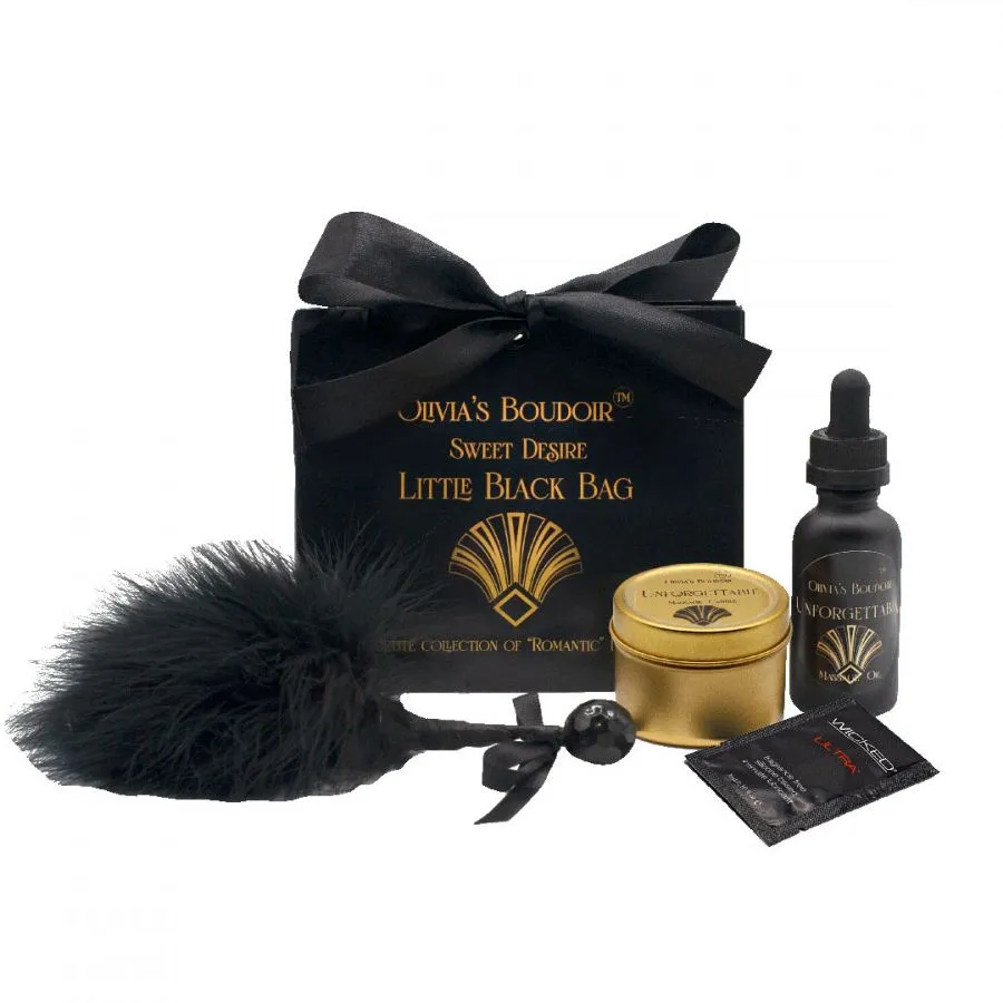 Olivia's Boudoir Black Bag - Sweet Desire