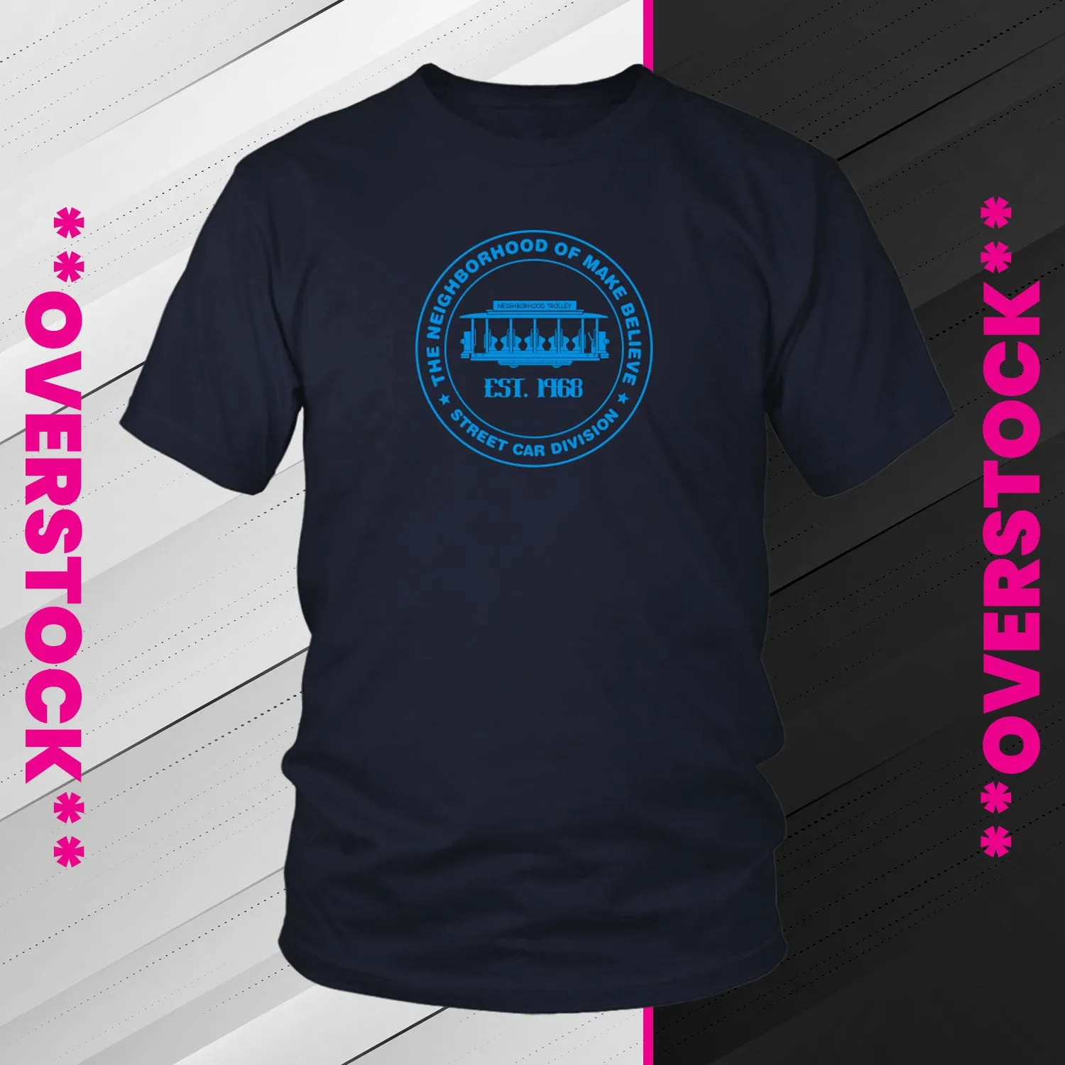 **OVERSTOCK** Neighborhood of Make Believe - Blue Unisex T-Shirt
