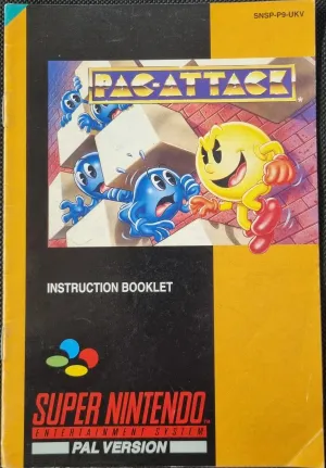 Pac-Attack manual (UKV)