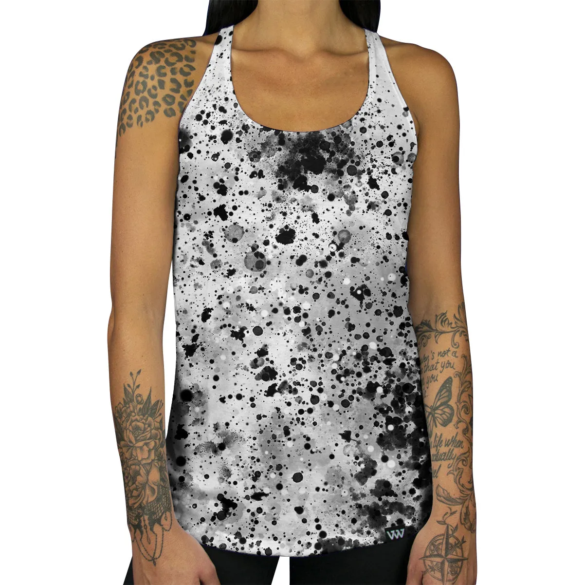 Paint Splatter Racerback Tank