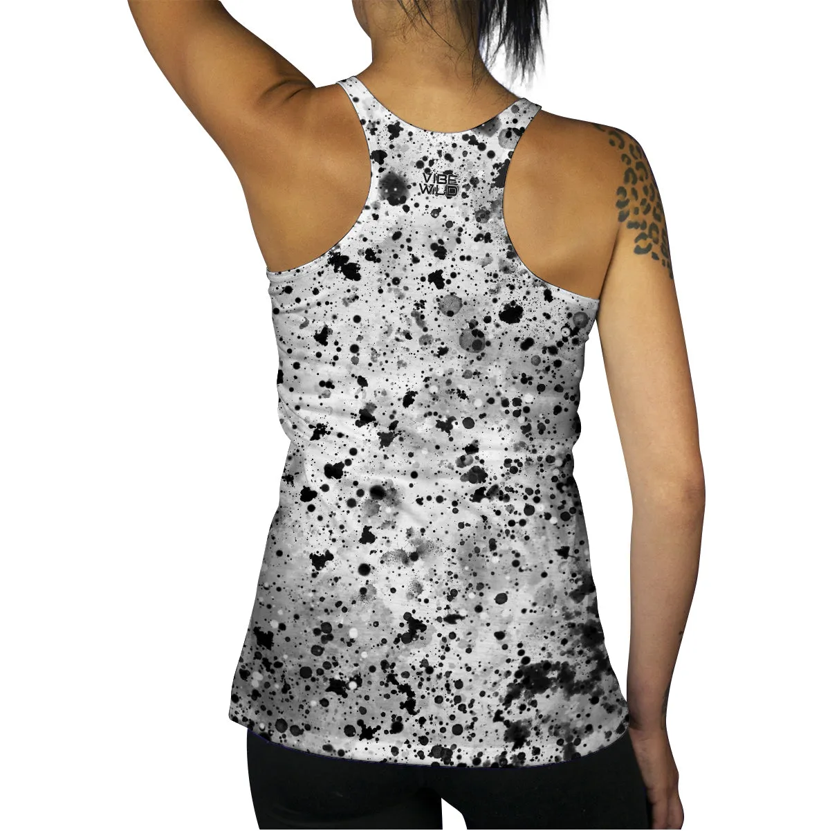 Paint Splatter Racerback Tank