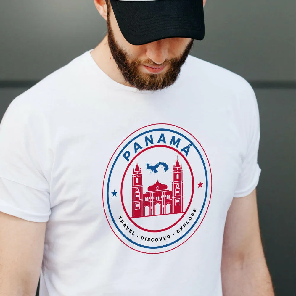 Panama City - Crew Neck T-shirt For Men
