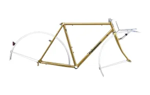 Panasonic FSS11 CrMo TOURING Frame