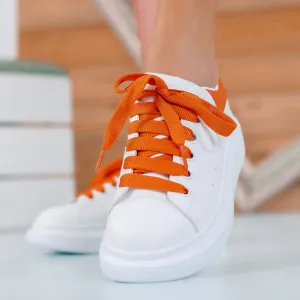 Pantofi sport Ferry - White/Orange