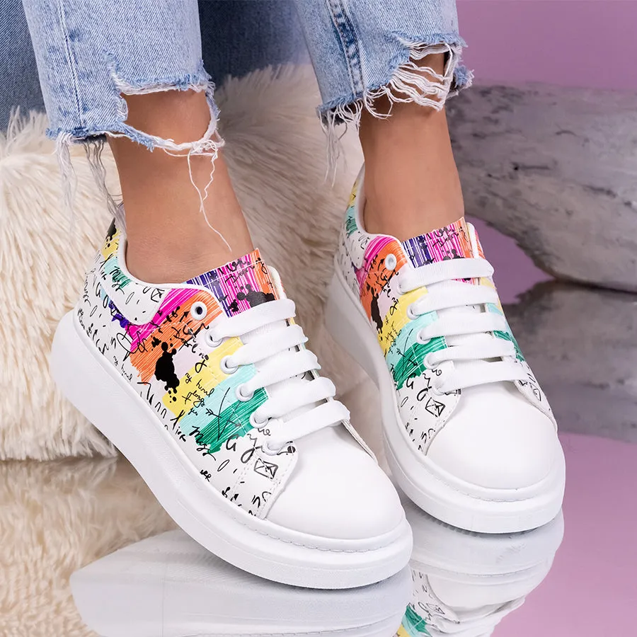 Pantofi sport Kaya - White
