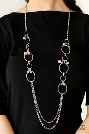 Paparazzi - Ante UPSCALE - Pink Necklace
