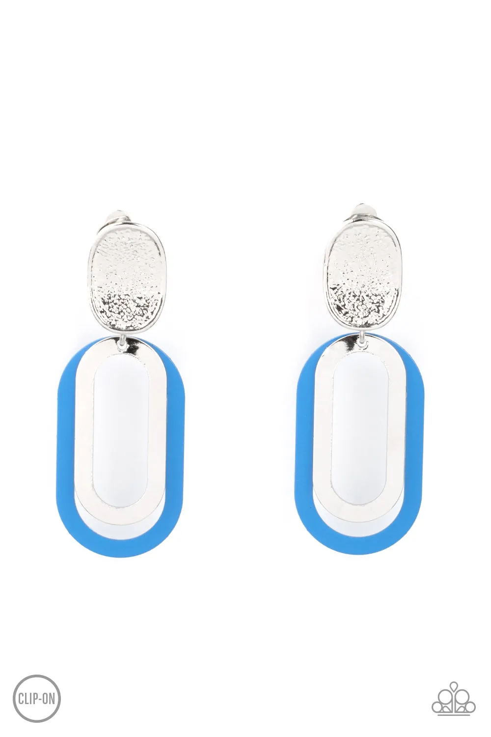 Paparazzi Melrose Mystery - Clip-On Earrings