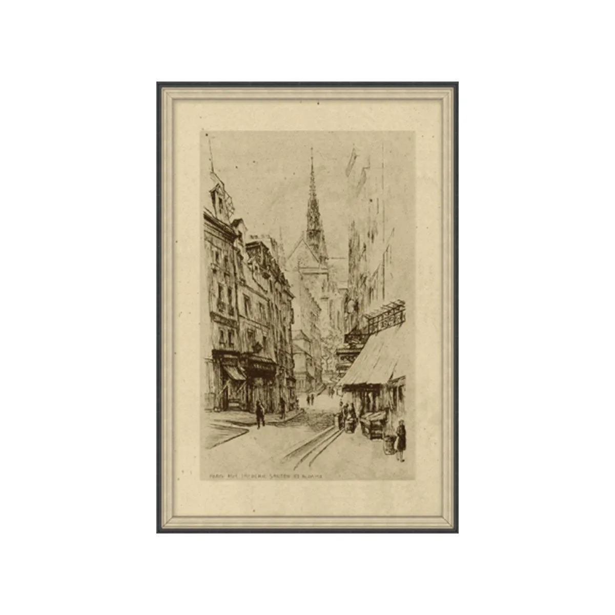 Paris Street Landscape