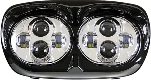 PathFinder HRGLEDAC Road Glide LED Headlight - Chrome