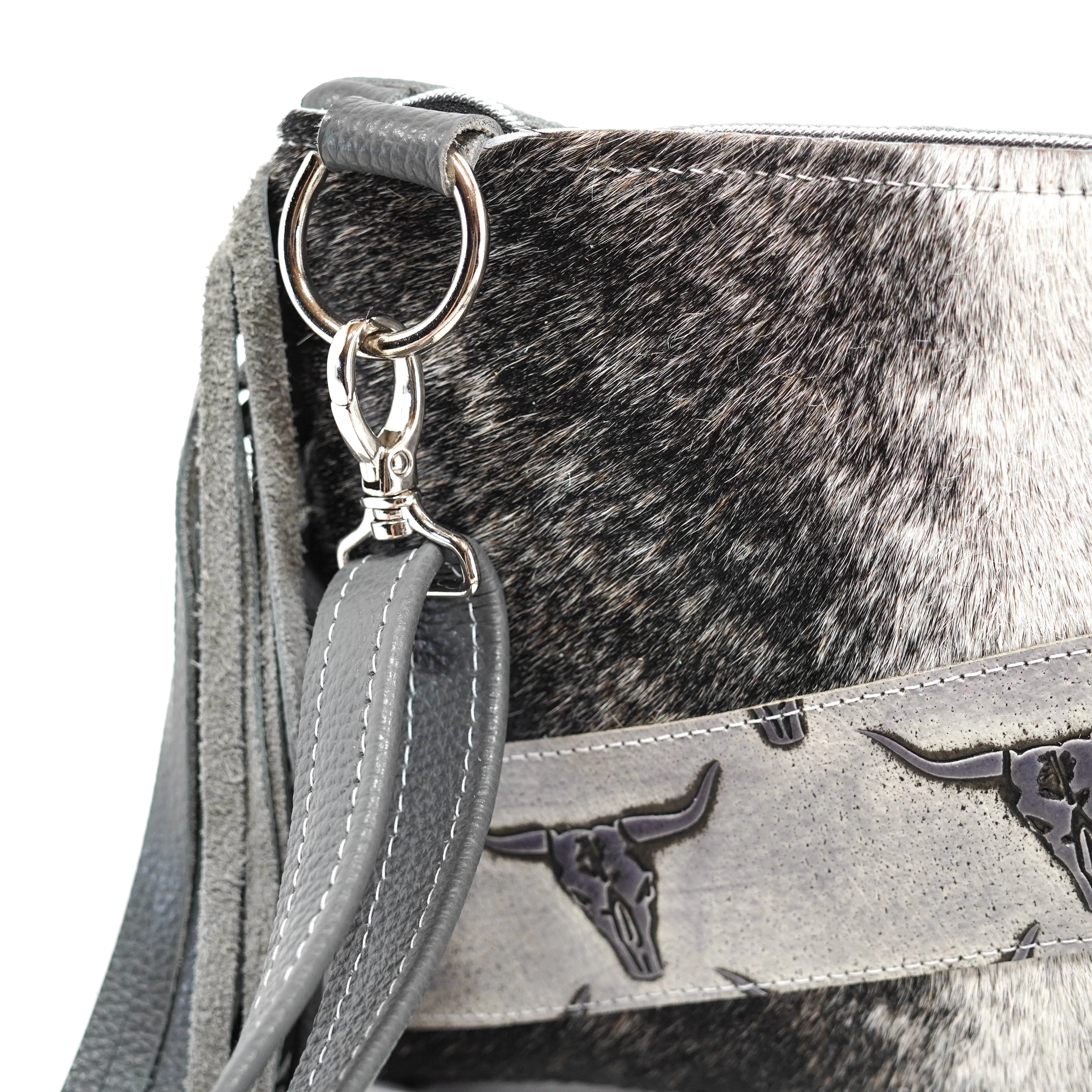 Patsy - Centered Brindle w/ Smoke Show Skulls
