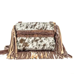 Patsy - Chocolate & White w/ Mocha Wildflower