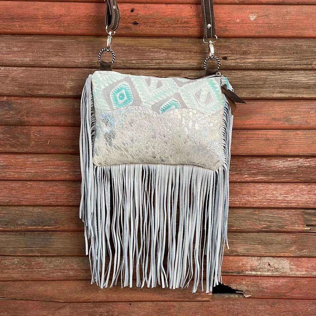 Patsy - Holographic w/ Turquoise Sand Aztec