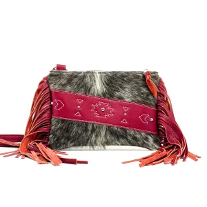 Patsy - Longhorn w/ Red Pebble Leather