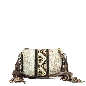 Patsy - Speckled Longhorn w/ Ivory & Bronze Aztec