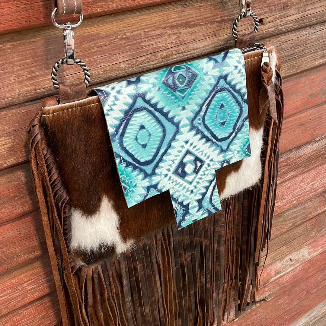 Patsy - Tricolor w/ Glacier Park Aztec Flap