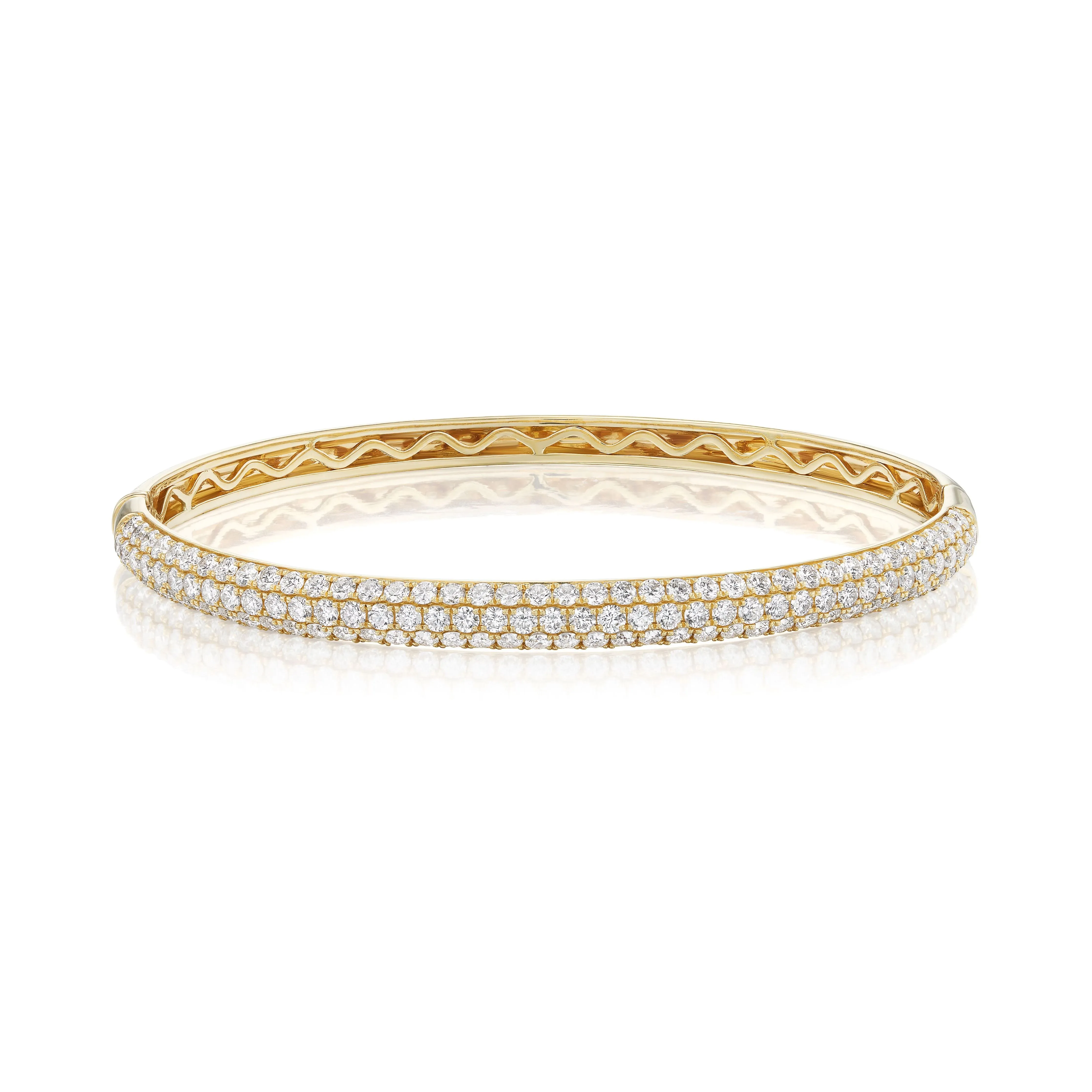 Pave Diamond Bangle