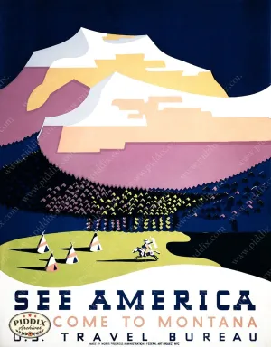 PDXC2398 -- Vintage Travel Posters