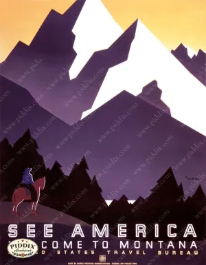 PDXC2400 -- Vintage Travel Posters