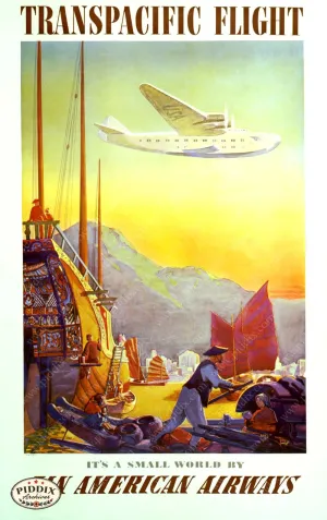 PDXC7277 -- Vintage Travel Posters