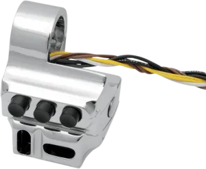 Performance Machine 0062-2043-CH Contour Hydraulic Clutch 5-Button Switch Housing - Chrome