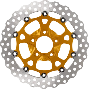 Performance Machine 0133-1807S-G Dominator 11.8in. Two-Piece Brake Rotors - Gold Ops