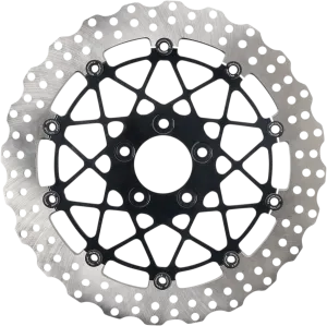 Performance Machine 0133-1810S-B Speedstar 11.8in. Two-Piece Brake Rotors - Black Ops
