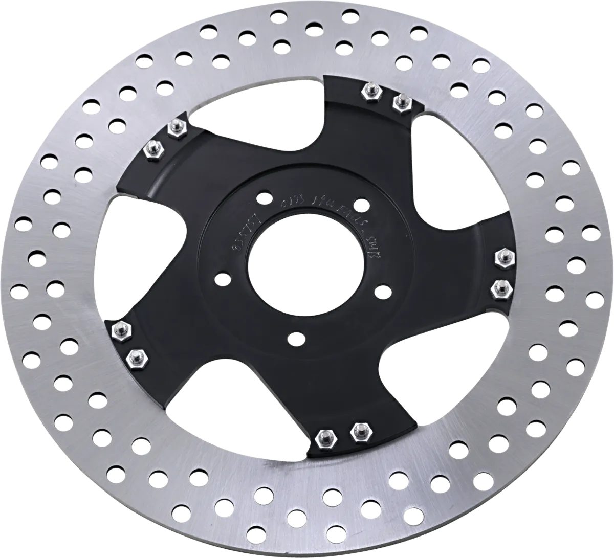 Performance Machine 01331800FACLSMB Pro-Am 11.8in. Two-Piece Brake Rotor - Black Ops