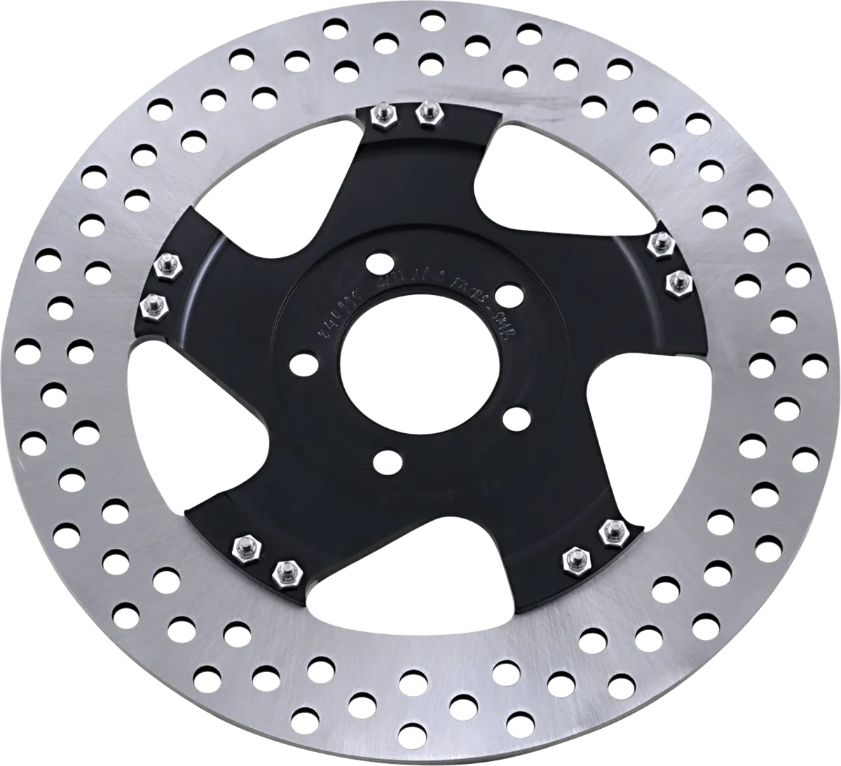 Performance Machine 01331802FACRSMB Pro-Am 11.8in. Two-Piece Brake Rotor - Black Ops