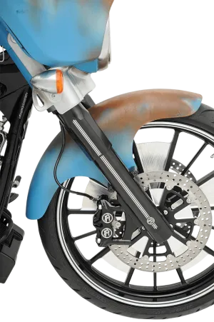 Performance Machine 0208-2096-BM Fork Leg Kit for Stock or Performance Machine Calipers - Dual Disc - Contrast Cut
