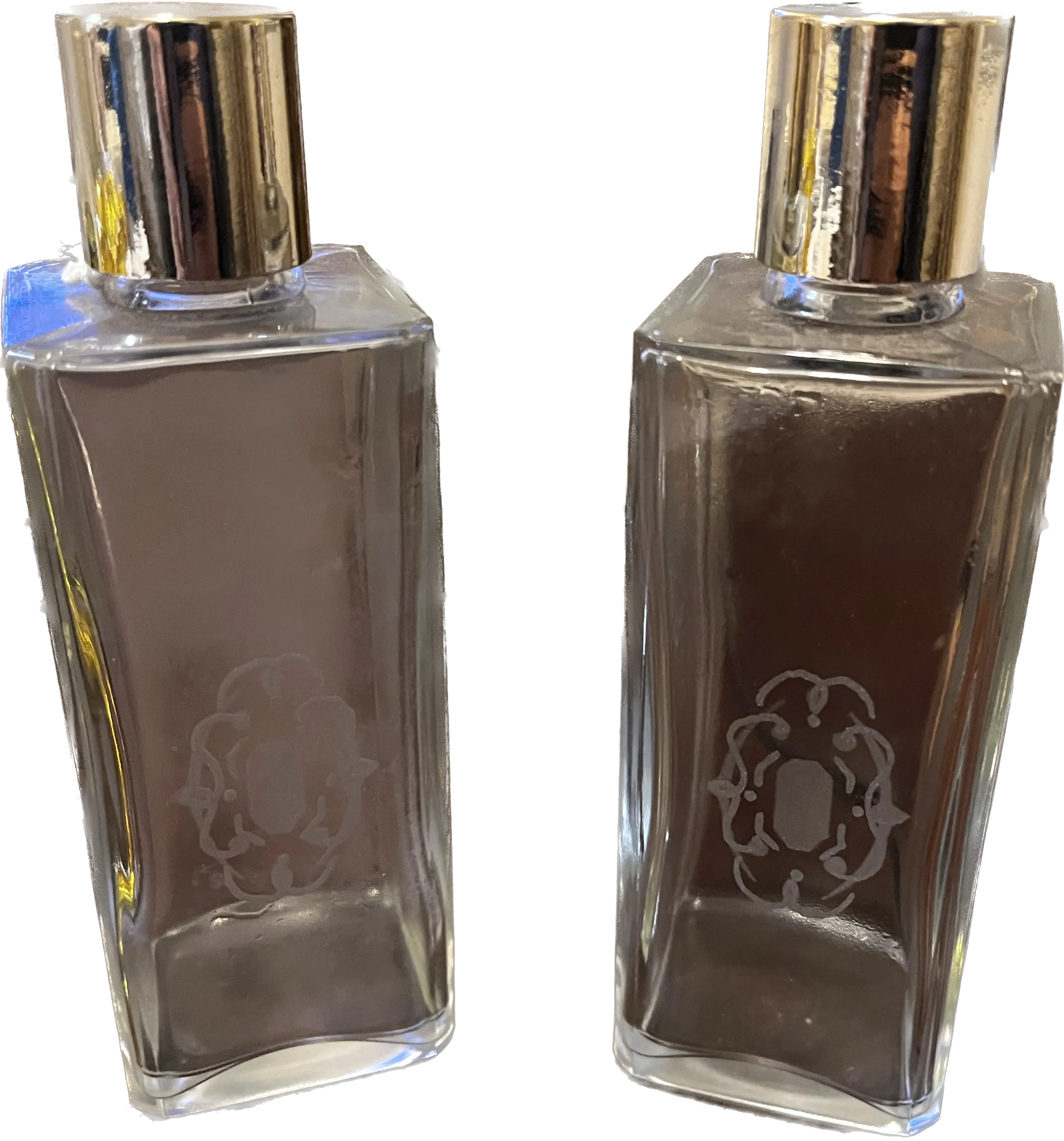 Perfume bottles - set of two