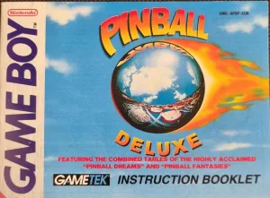 Pinball Deluxe manual (EUR)