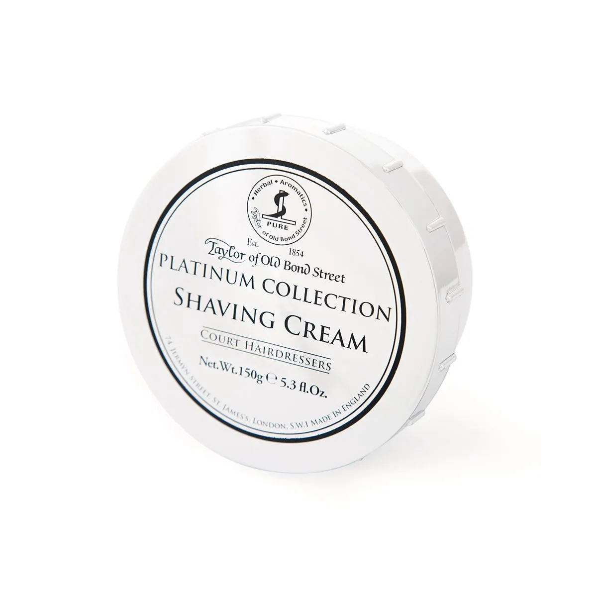 PLATINUM SHAVING CREAM BOWL
