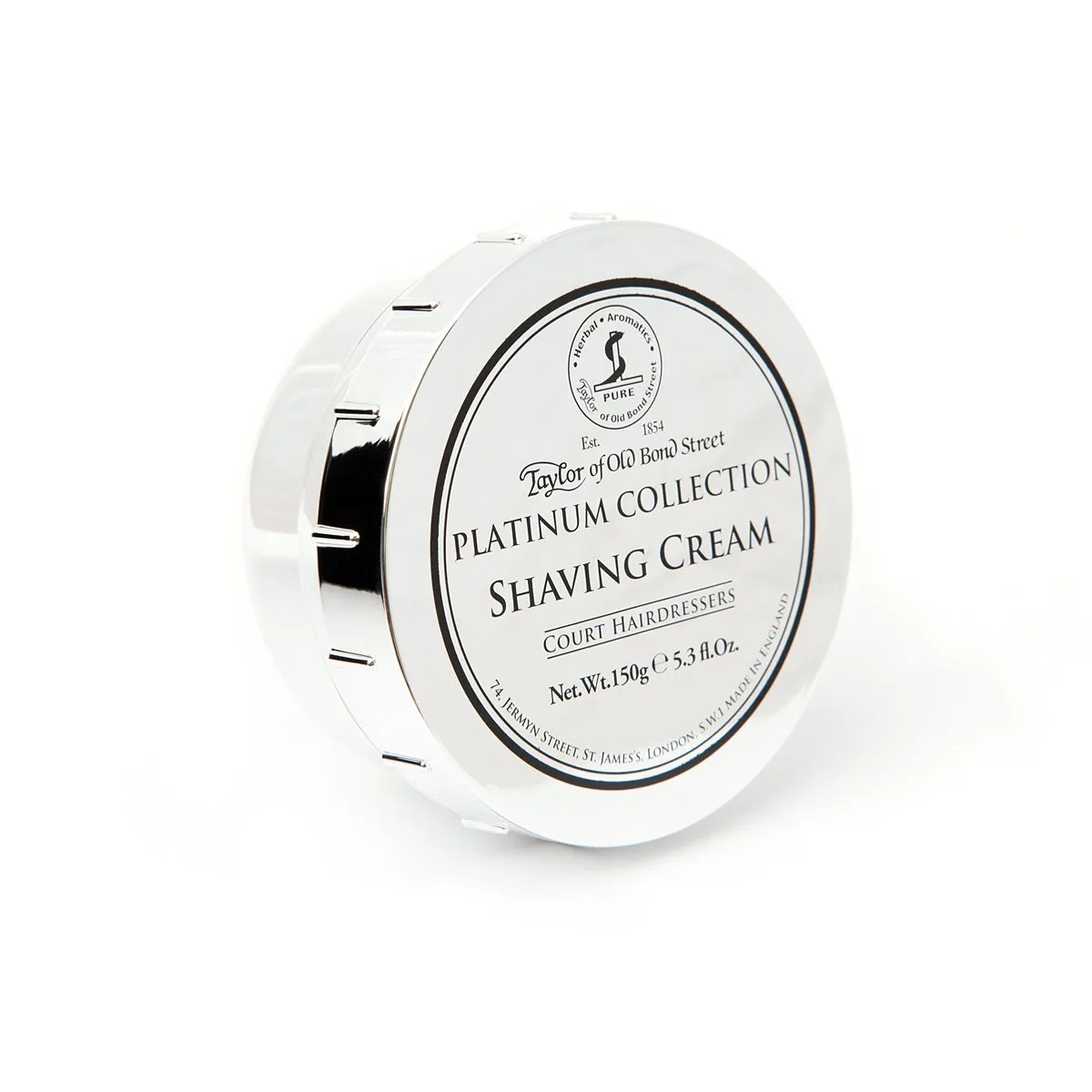 PLATINUM SHAVING CREAM BOWL