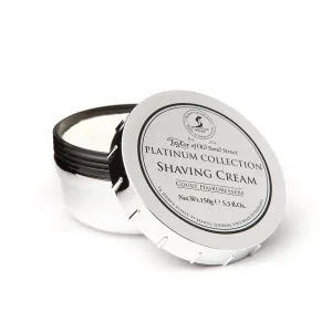 PLATINUM SHAVING CREAM BOWL
