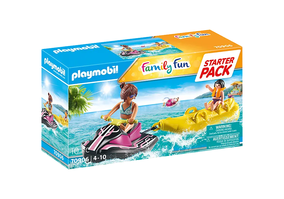 Playmobil 70906 Starter Pack Jet Ski with Banana Boat