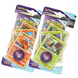 Pokemon TCG: Sword & Shield 6 Chilling Reign Premium Checklane Blister