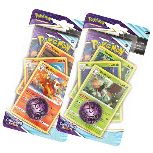 Pokemon TCG: Sword & Shield 6 Chilling Reign Premium Checklane Blister