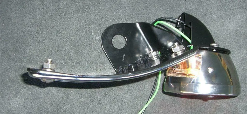 Powder coat Radius Tail light Chopper Harley Seat Frame