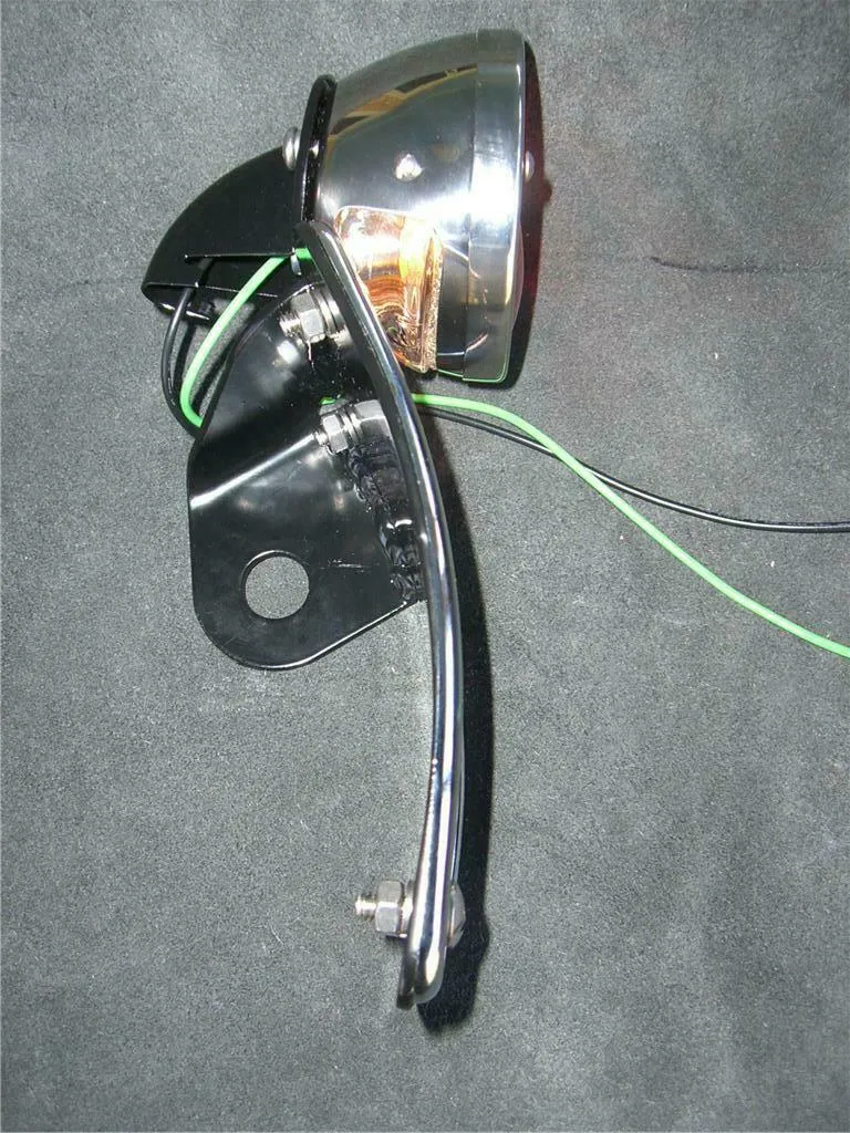 Powder coat Radius Tail light Chopper Harley Seat Frame