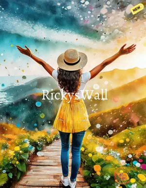 Prayer Walk - PREMIUM PRINT - Inspired by Ricky's Wall