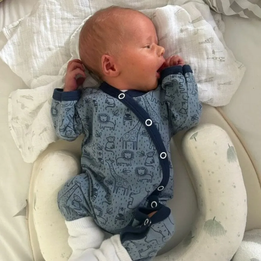Premature Baby Sleepsuit, Safari Friends