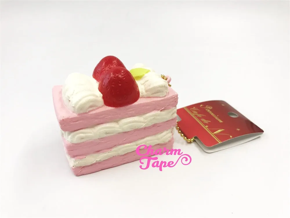 Premium Cafe de N Mille-Feuille Cake squishy cellphone charm