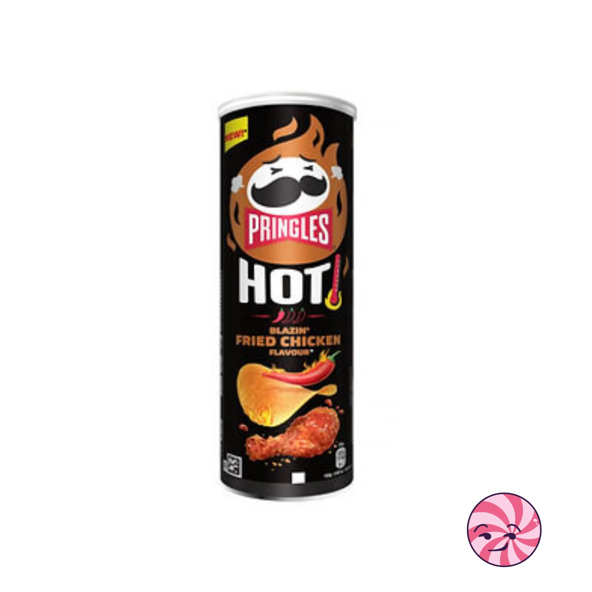 Pringles flame